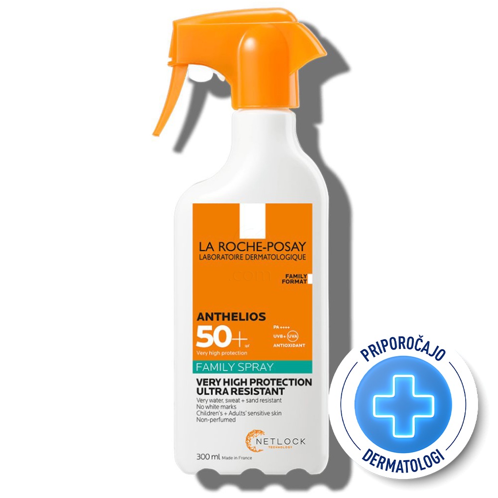 LRP Anthelios, pršilo za otroke in odrasle - ZF50+ (300 ml)