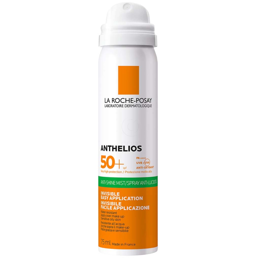 LRP Anthelios, matirajoča brezbarvna meglica za obraz - ZF50 (75 ml) 