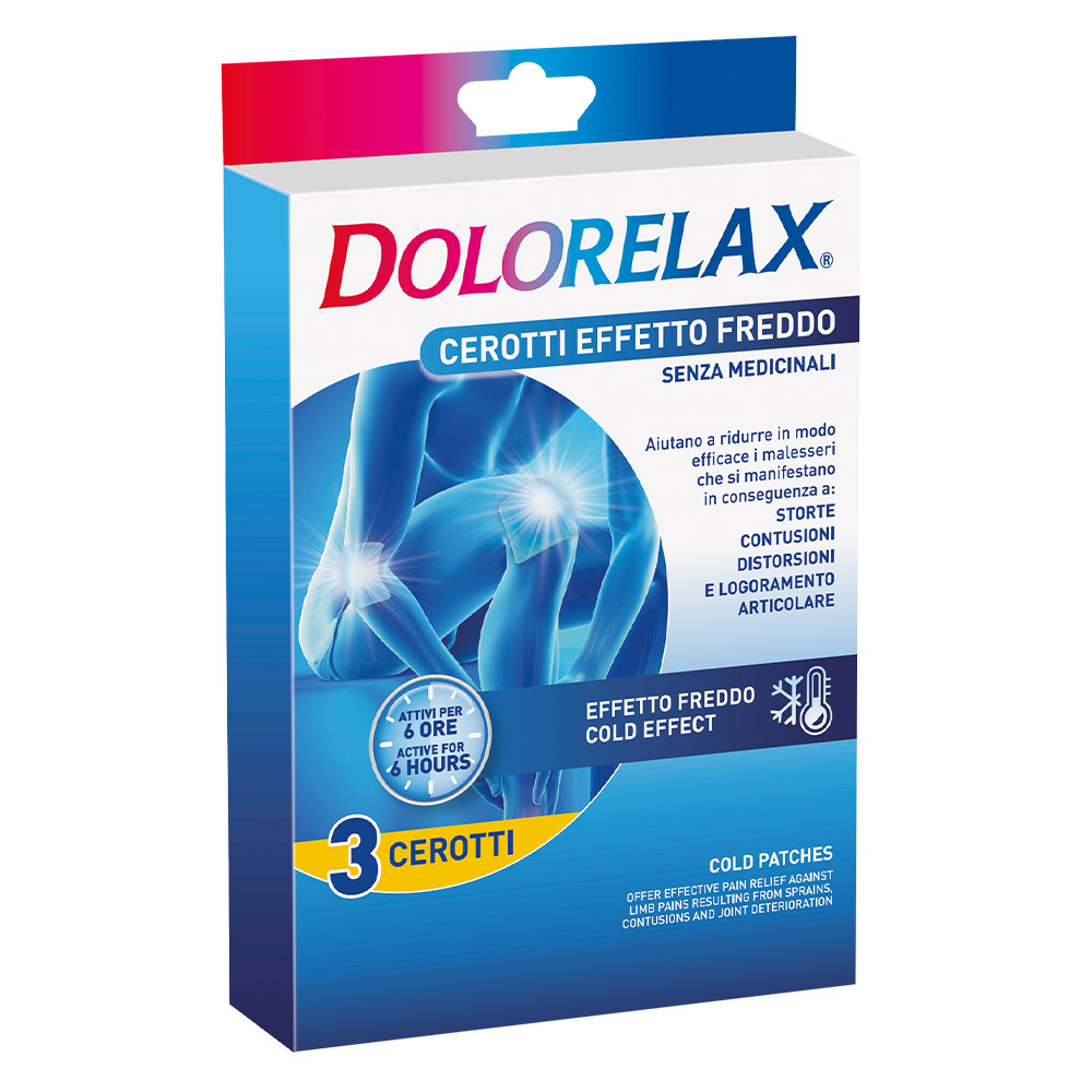 Dolorelax Med, obliži s hladilnim učinkom (3 kosi)