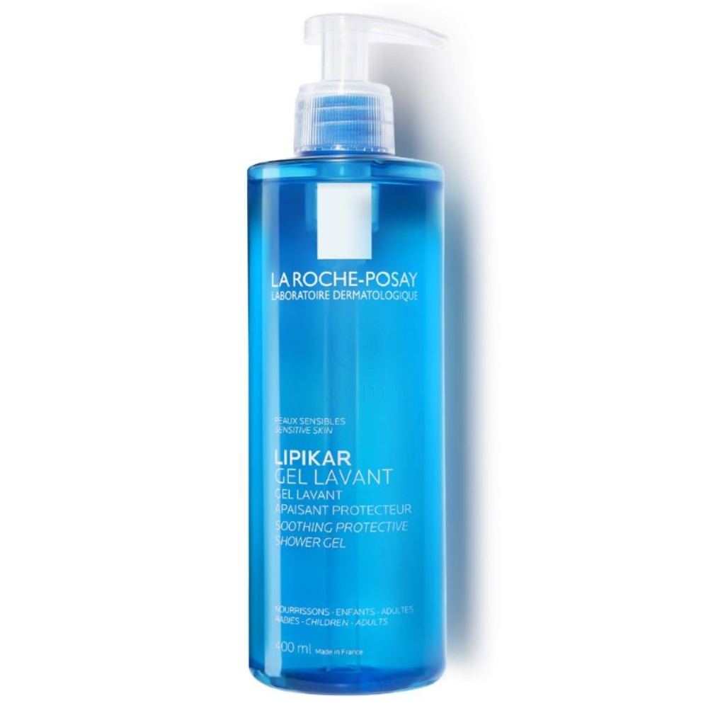LRP Lipikar, gel Lavant za prhanje za občutljivo in suho kožo (400 ml)