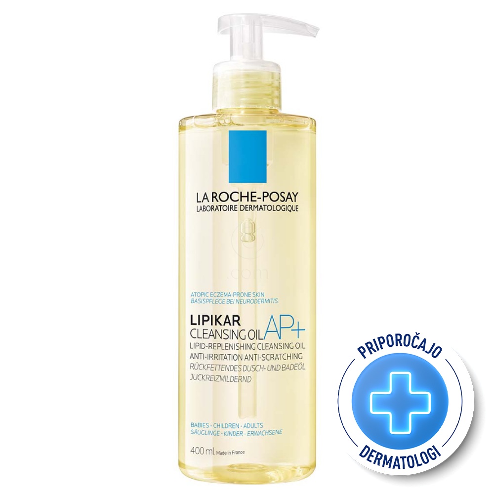 LRP Lipikar Huile Lavante AP+, olje za umivanje (400 ml)