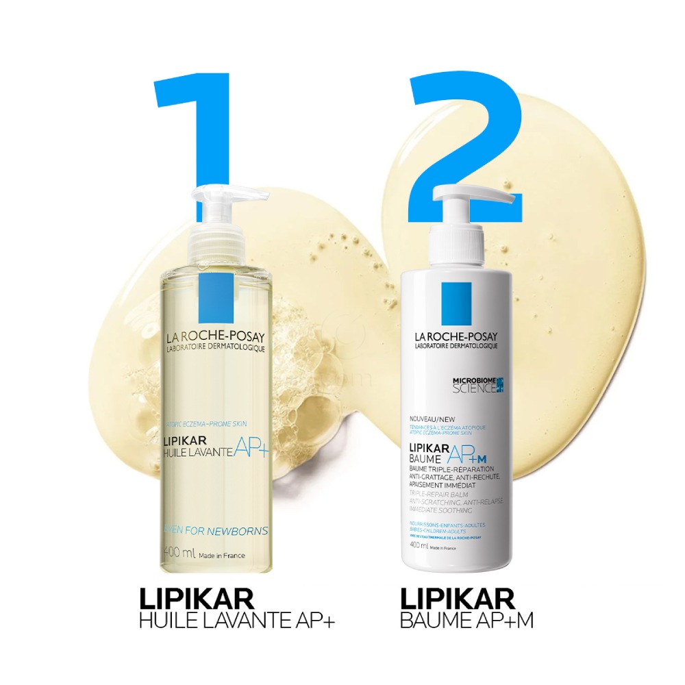 LRP Lipikar Huile Lavante AP+, olje za umivanje - Eco Refill (400 ml) 