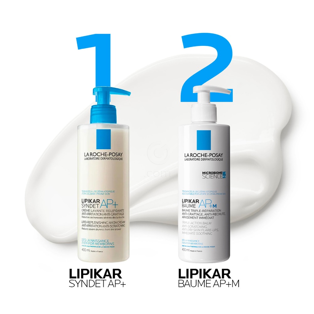 LRP Lipikar Syndet AP+, gel za umivanje telesa (400 ml) 