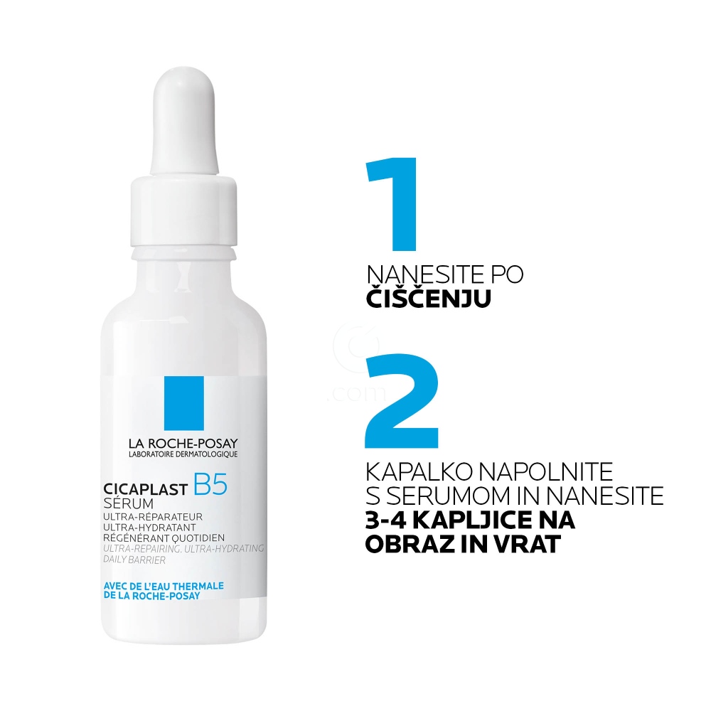 LRP Cicaplast B5, ultra obnovitveni in vlažilni serum (30 ml)