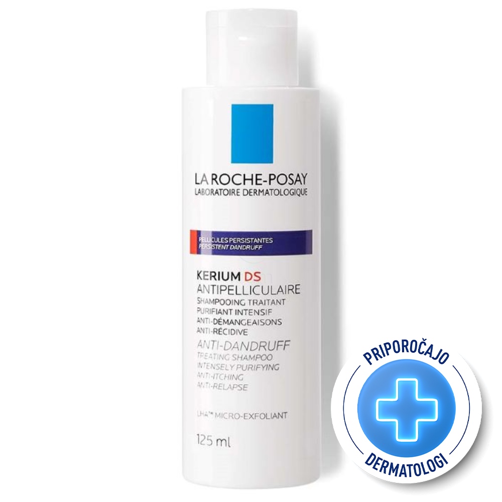 LRP Kerium DS, intenzivni šampon proti prhljaju (125 ml)