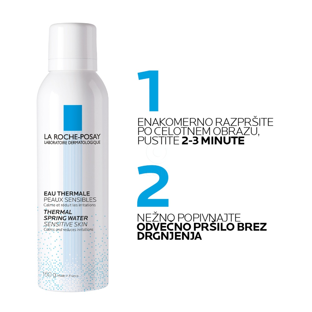 LRP, termalna voda za občutljivo kožo (150 ml) 