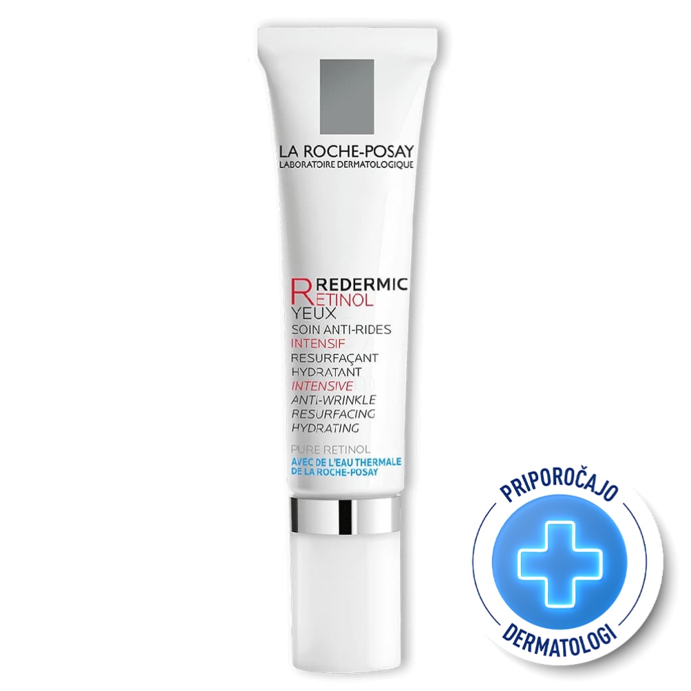 LRP Redermic [R] koncentrat proti staranju kože okoli oči (15 ml)
