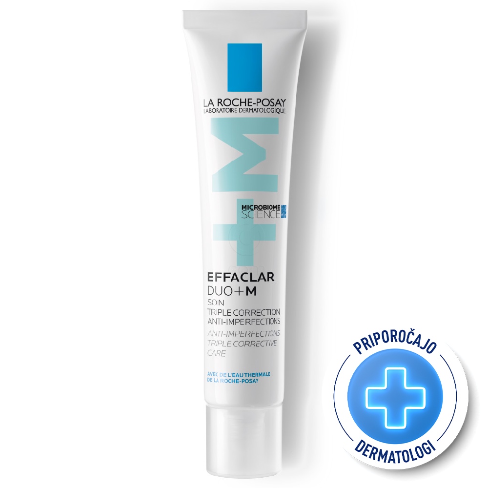 LRP Effaclar Duo+M, trojna korektivna nega zoper nepopolnosti za mastno kožo (40 ml)