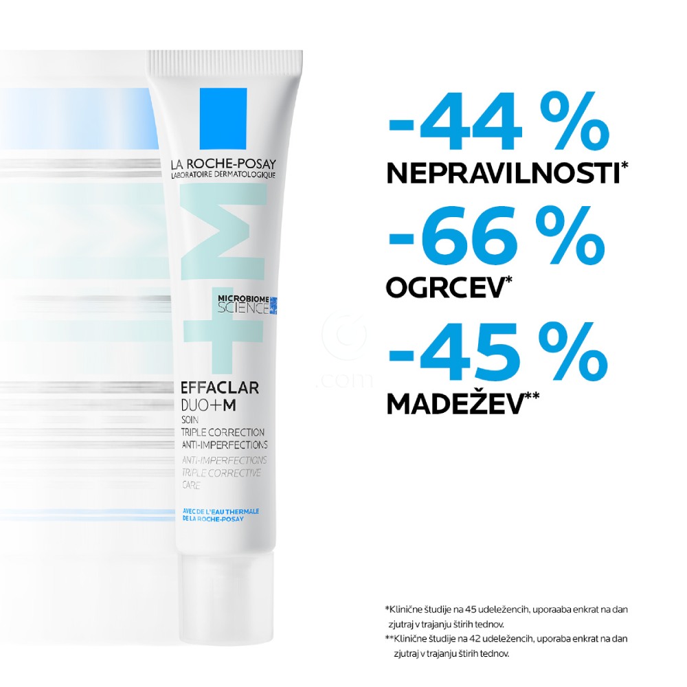 LRP Effaclar Duo+M, trojna korektivna nega zoper nepopolnosti za mastno kožo (40 ml) 