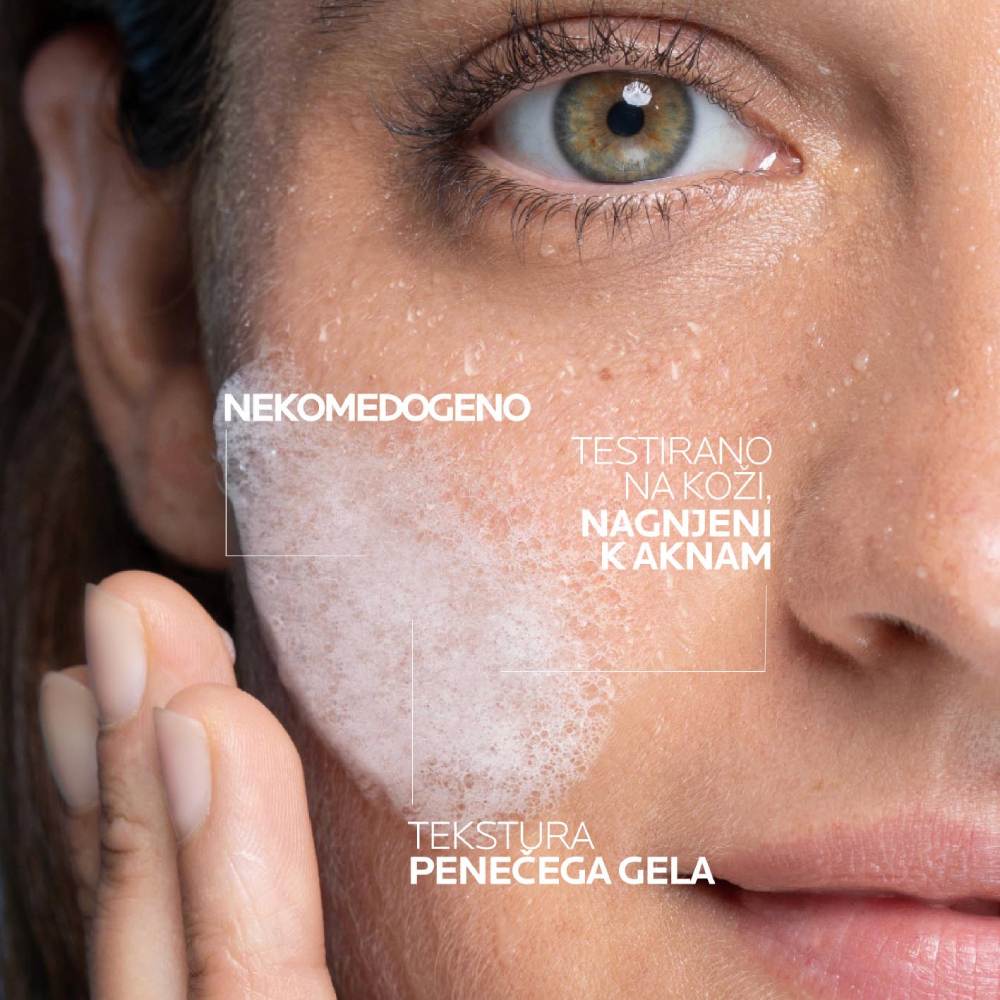 LRP Effaclar +M, peneči čistilni gel (200 ml)
