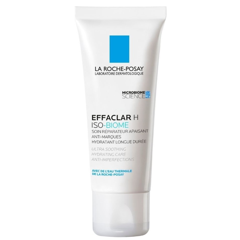 LRP Effaclar H Iso-Biome, ultra pomirjujoča vlažilna nega proti nepravilnostim (40 ml)