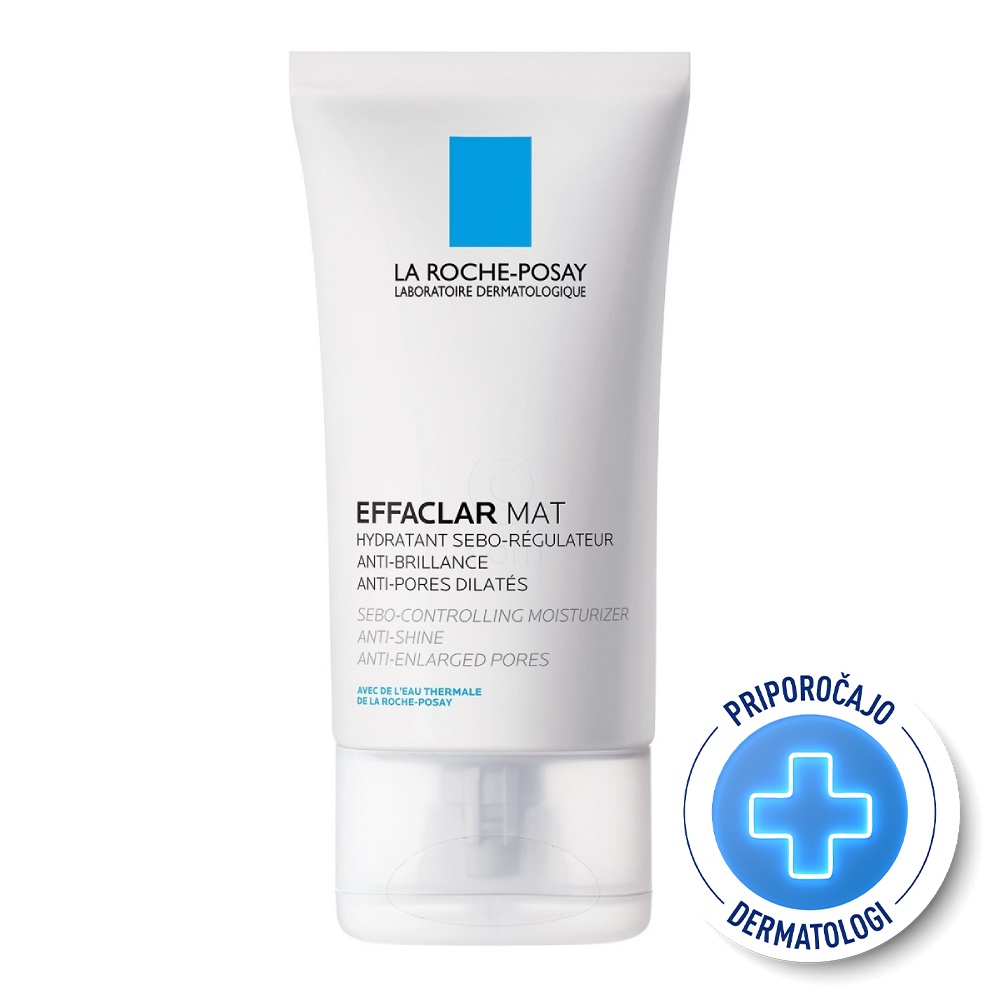 LRP Effaclar MAT, vlažilna krema za obraz proti sijaju (40 ml)