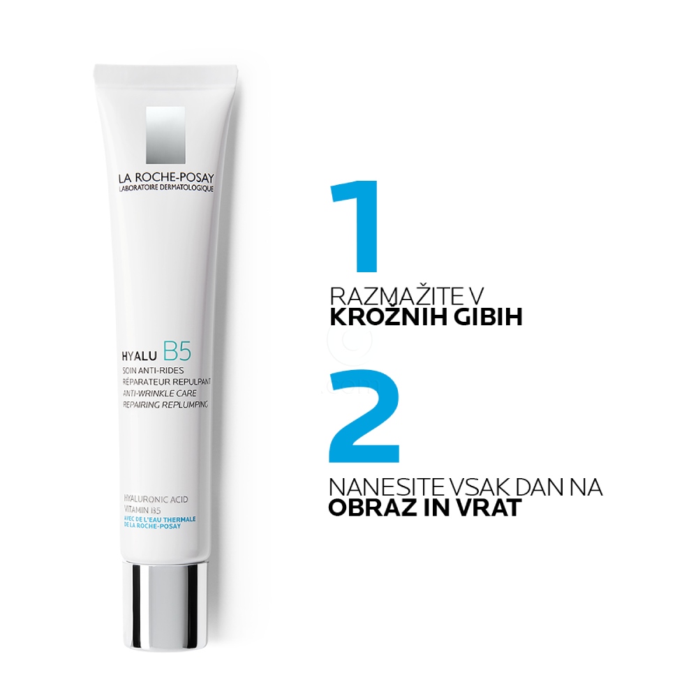 LRP Hyalu B5, krema za obraz proti gubam (40 ml) 