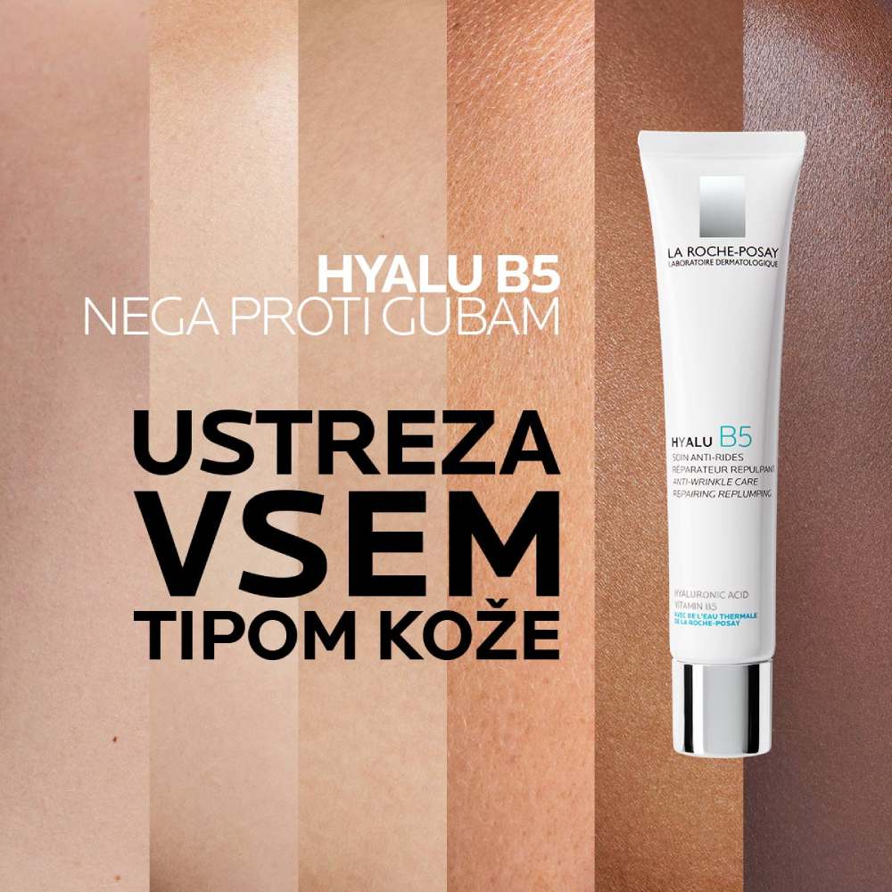 LRP Hyalu B5, krema za obraz proti gubam (40 ml) 