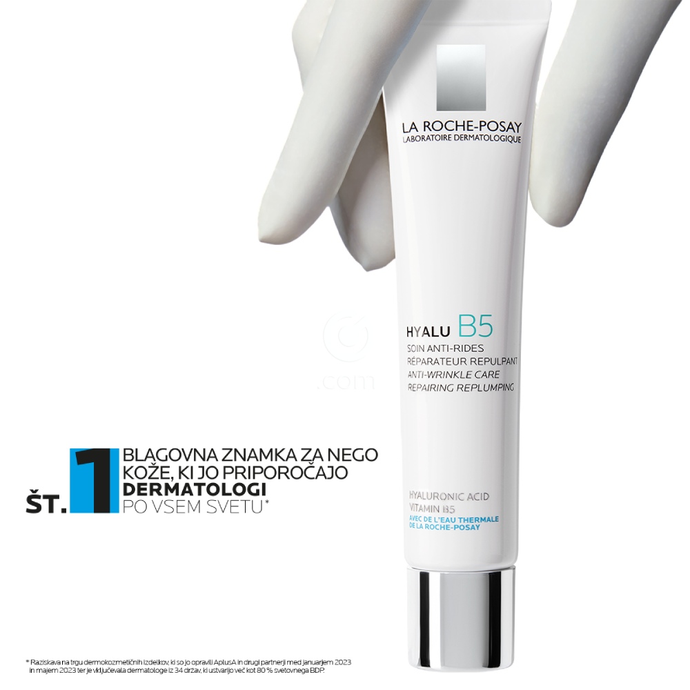 LRP Hyalu B5, krema za obraz proti gubam (40 ml) 