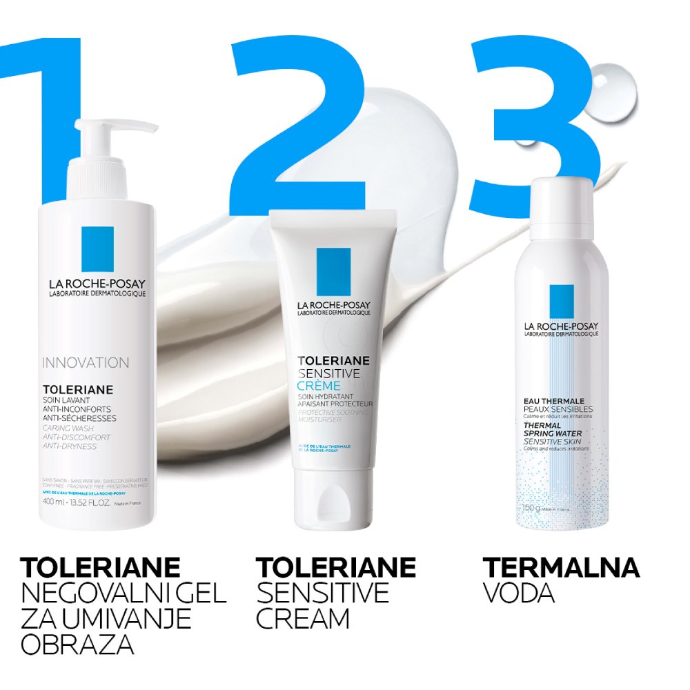 LRP Toleriane Sensitive, nega za obraz za občutljivo kožo (40 ml)