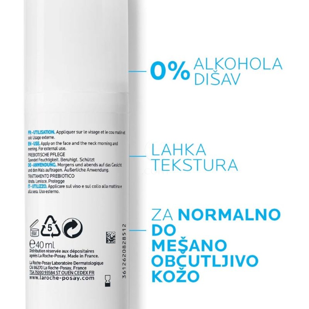 LRP Toleriane Sensitive, fluid za obraz za mešano in občutljivo kožo (40 ml)