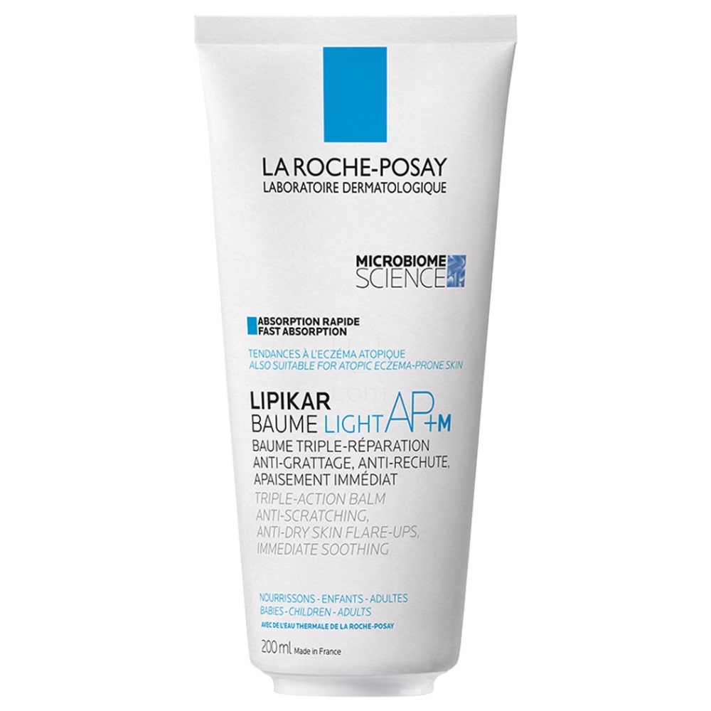 LRP Lipikar Baume AP+M Light Eco, lahki balzam s trojnim delovanjem (200 ml)