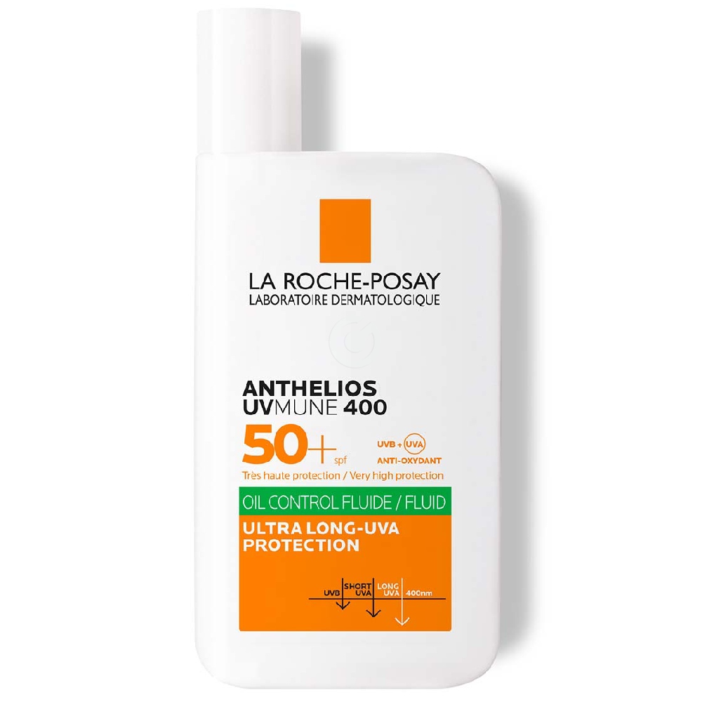  LRP Anthelios UVMUNE 400 Oil Control, fluid za mastno kožo - ZF50+ (50 ml)
