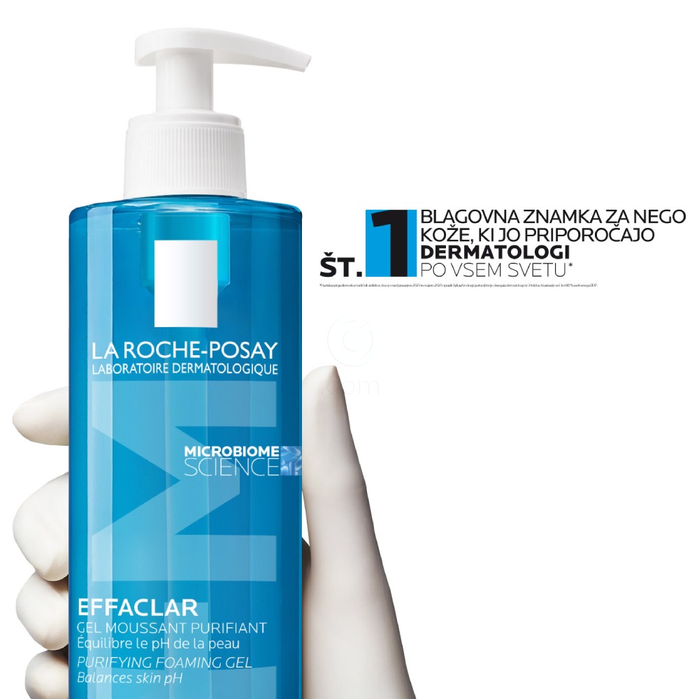 LRP Effaclar +M, peneči čistilni gel (200 ml)