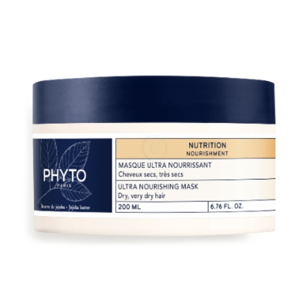 Phyto Phytocyane Nourishment, maska za suhe lase (200 ml)
