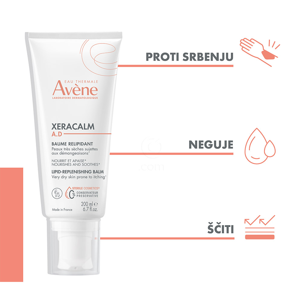 Avene XeraCalm A.D balzam za relipidacijo (200 ml)