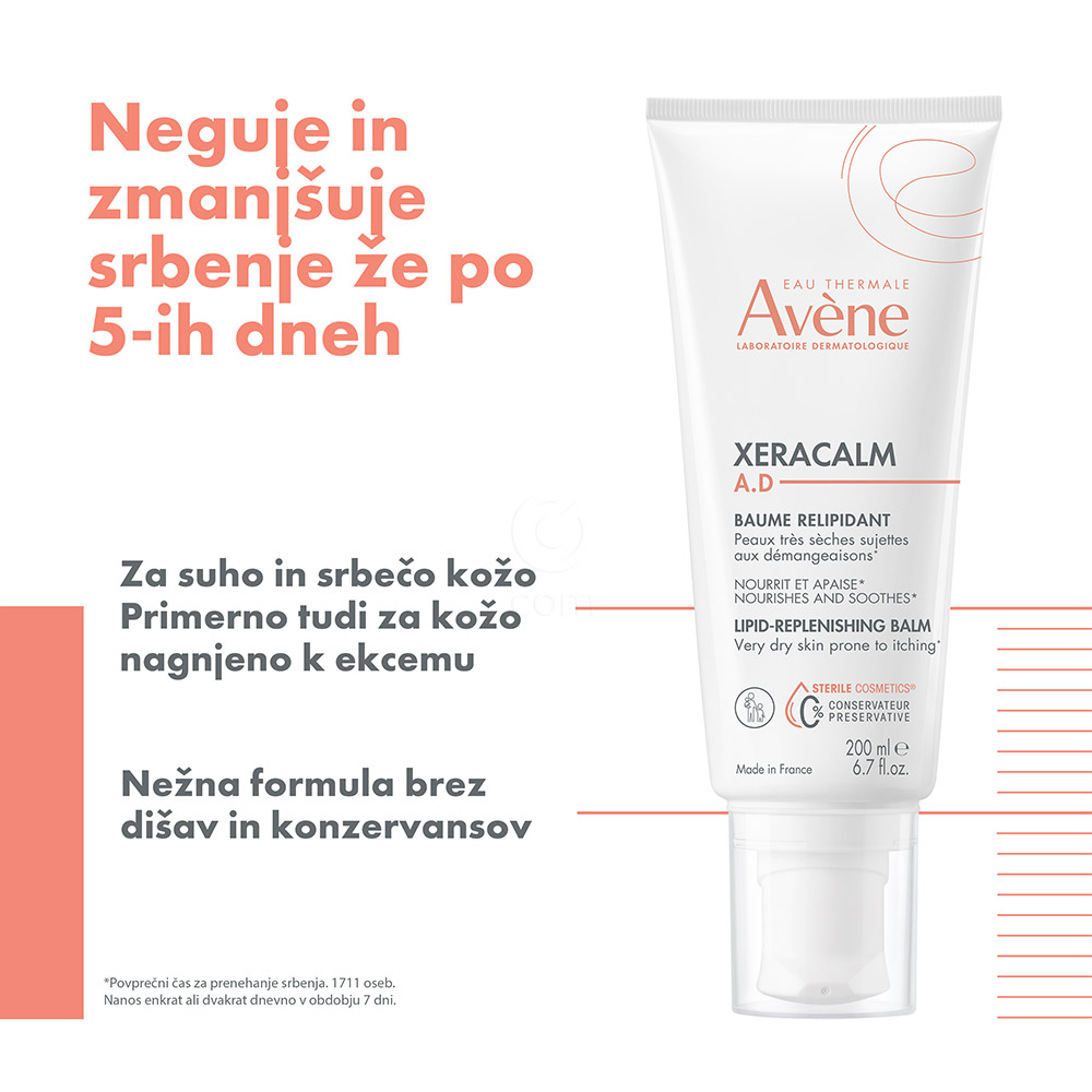 Avene XeraCalm A.D balzam za relipidacijo (200 ml)