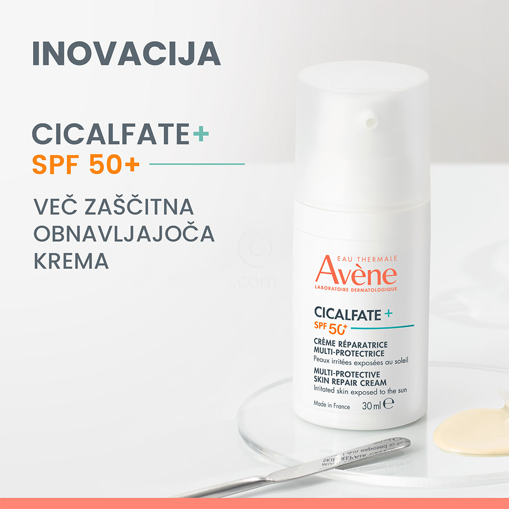 Avene Cicalfate+, obnavljajoča zaščitna krema - ZF50+ (30 ml)