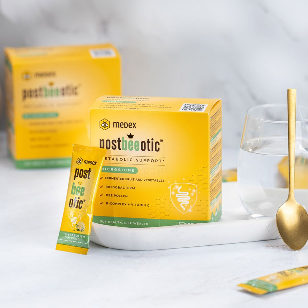 Postbeeotic Medex, instant napitek - vrečke (20 x 6,8 g)