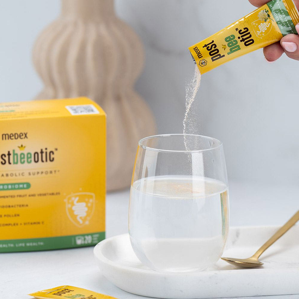 Postbeeotic Medex, instant napitek - vrečke (20 x 6,8 g) 