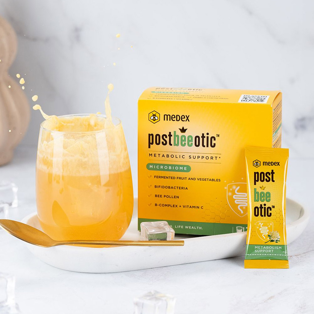 Postbeeotic Medex, instant napitek - vrečke (20 x 6,8 g) 