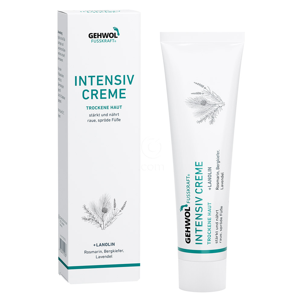 Gehwol Fusskraft, intenzivna modra krema za suho in izsušeno kožo (125 ml)