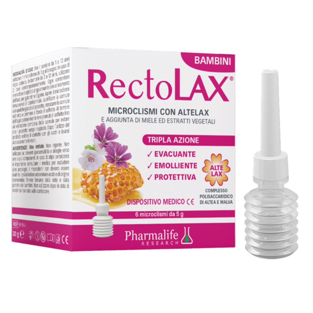 RectoLax Bambini Fitobimbi, mikroklizme (6 x 5 g)