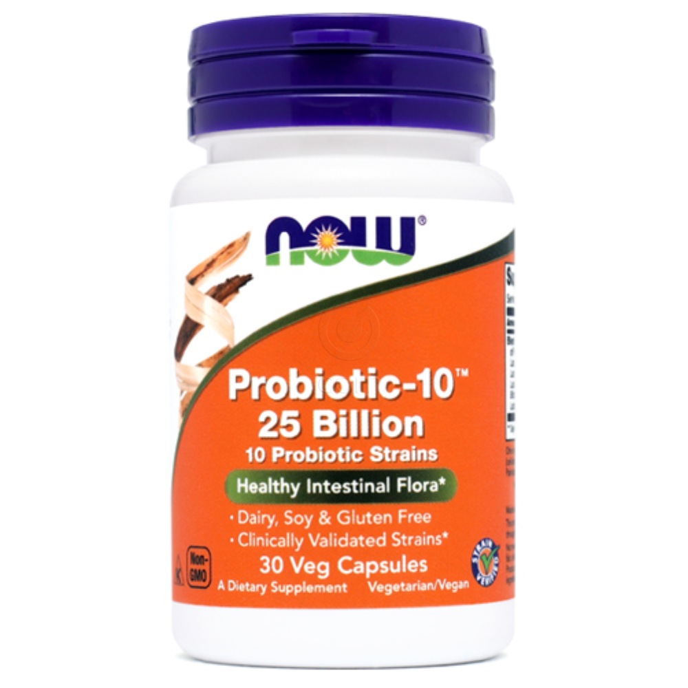 Probiotic-10 NOW 25 milijard, kapsule (30 kapsul)