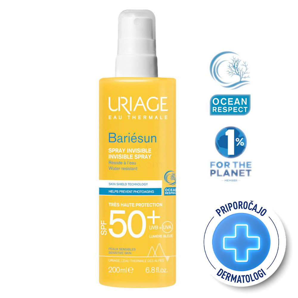 Uriage Bariesun, sprej za zaščito pred soncem - ZF50+ (200 ml)