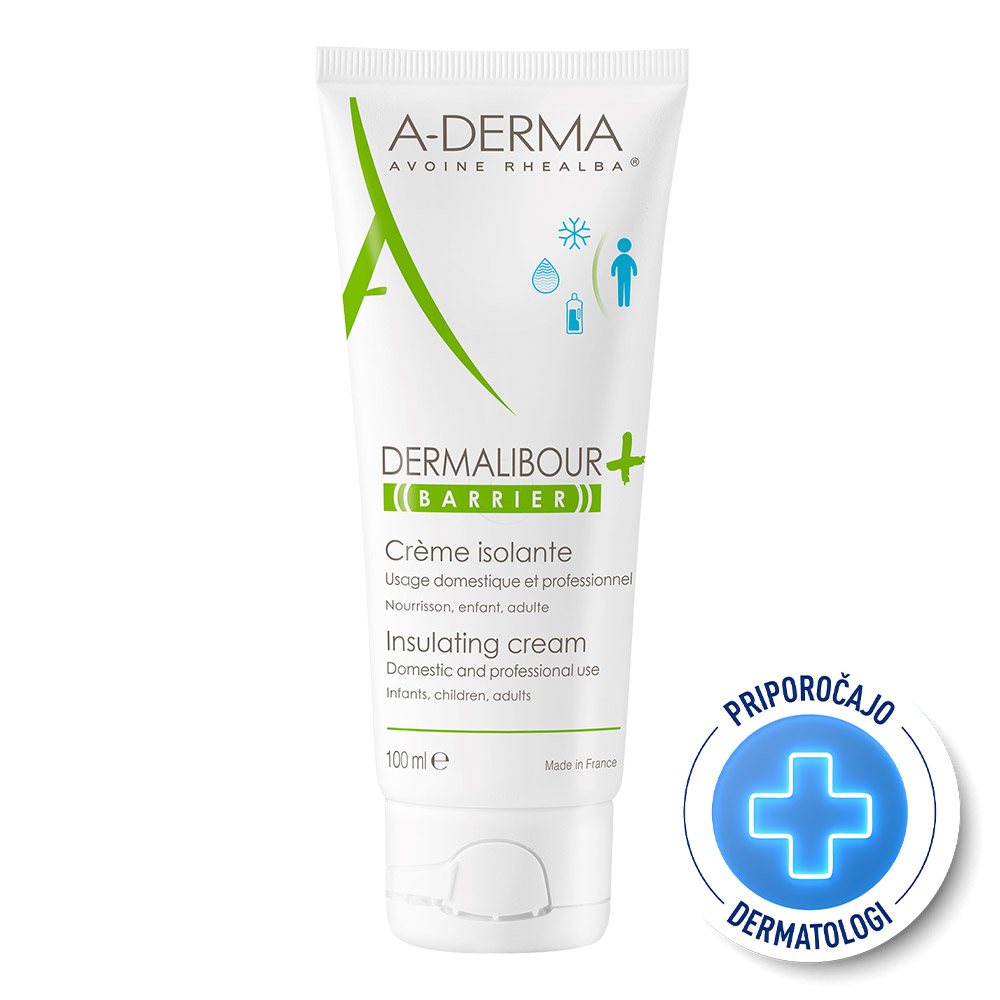 A-Derma Dermalibour+ barrier, izolacijska krema (100 ml)