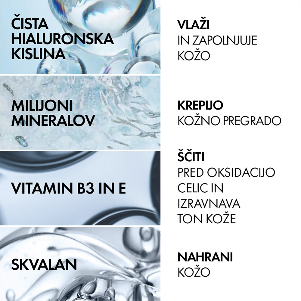 Vichy Mineral 89, dnevni fluid za 72-urno vlaženje kože - ZF 50+ (50 ml)