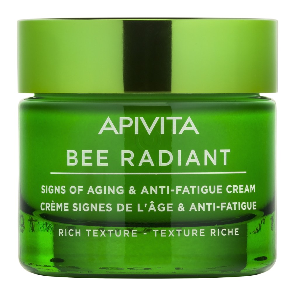 Apivita Bee Radiant, bogata krema za obraz (50 ml)