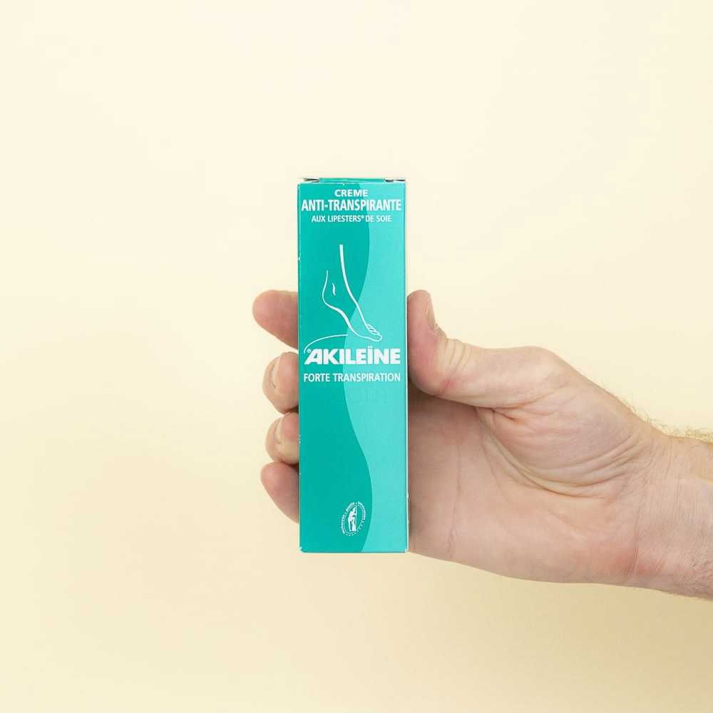 Akileine, krema proti močnemu potenju nog (75 ml)
