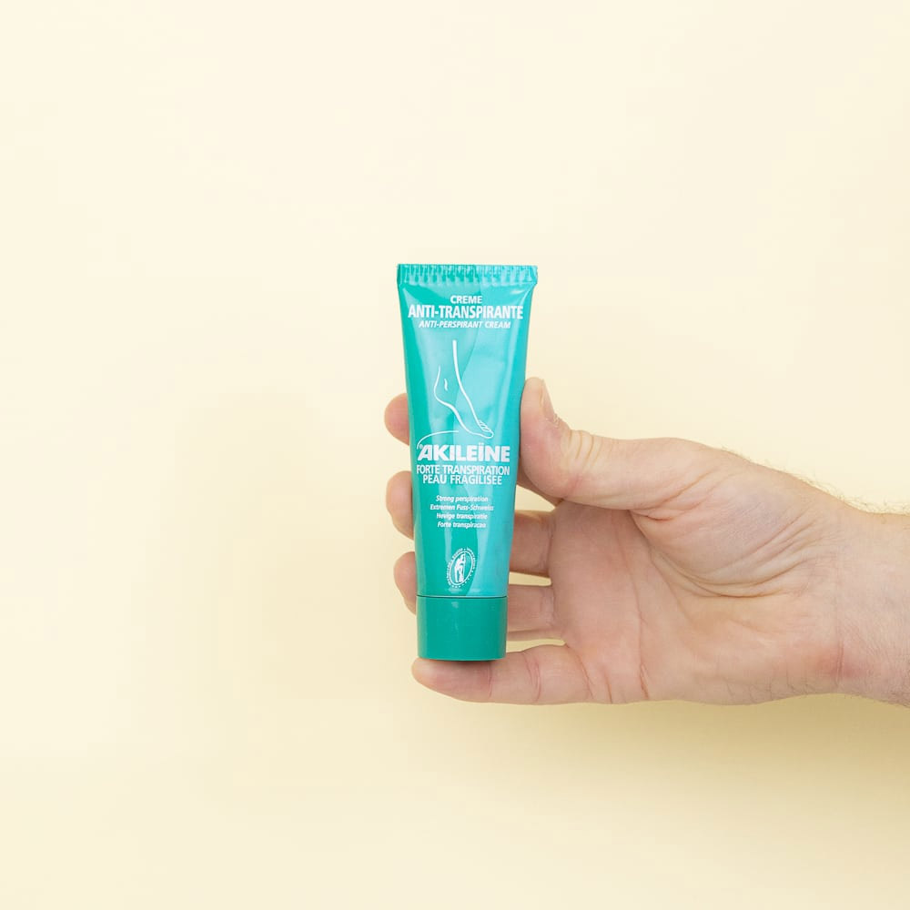 Akileine, krema proti močnemu potenju nog (75 ml)