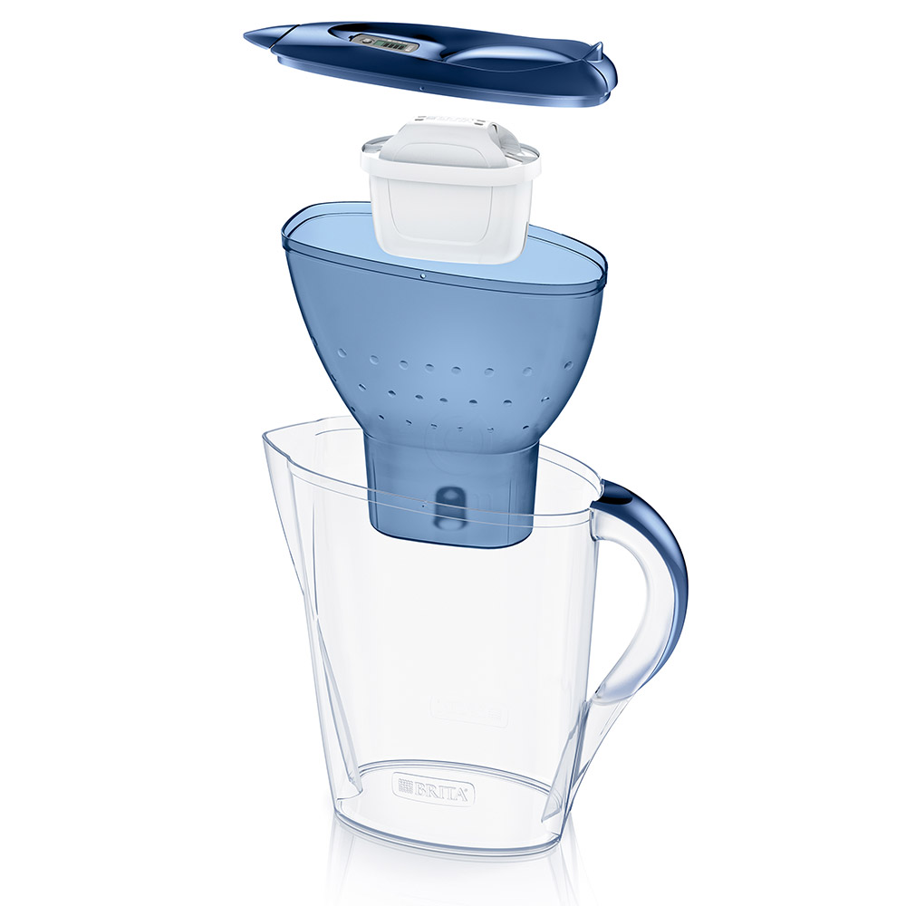 Brita Marella Cool, vrč za filtriranje vode - moder (2,4 l)
