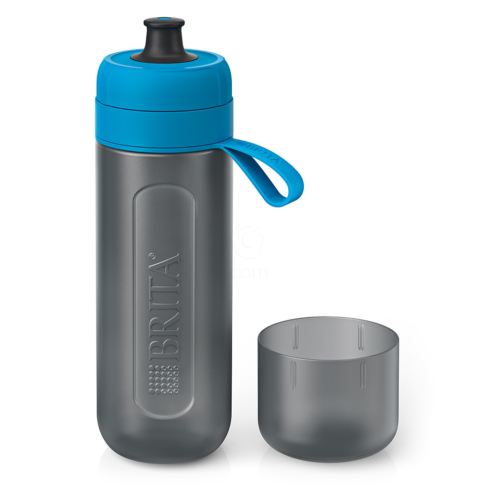 Brita Fill&Go Active, plastenka za filtriranje vode - modra (0,6 l)
