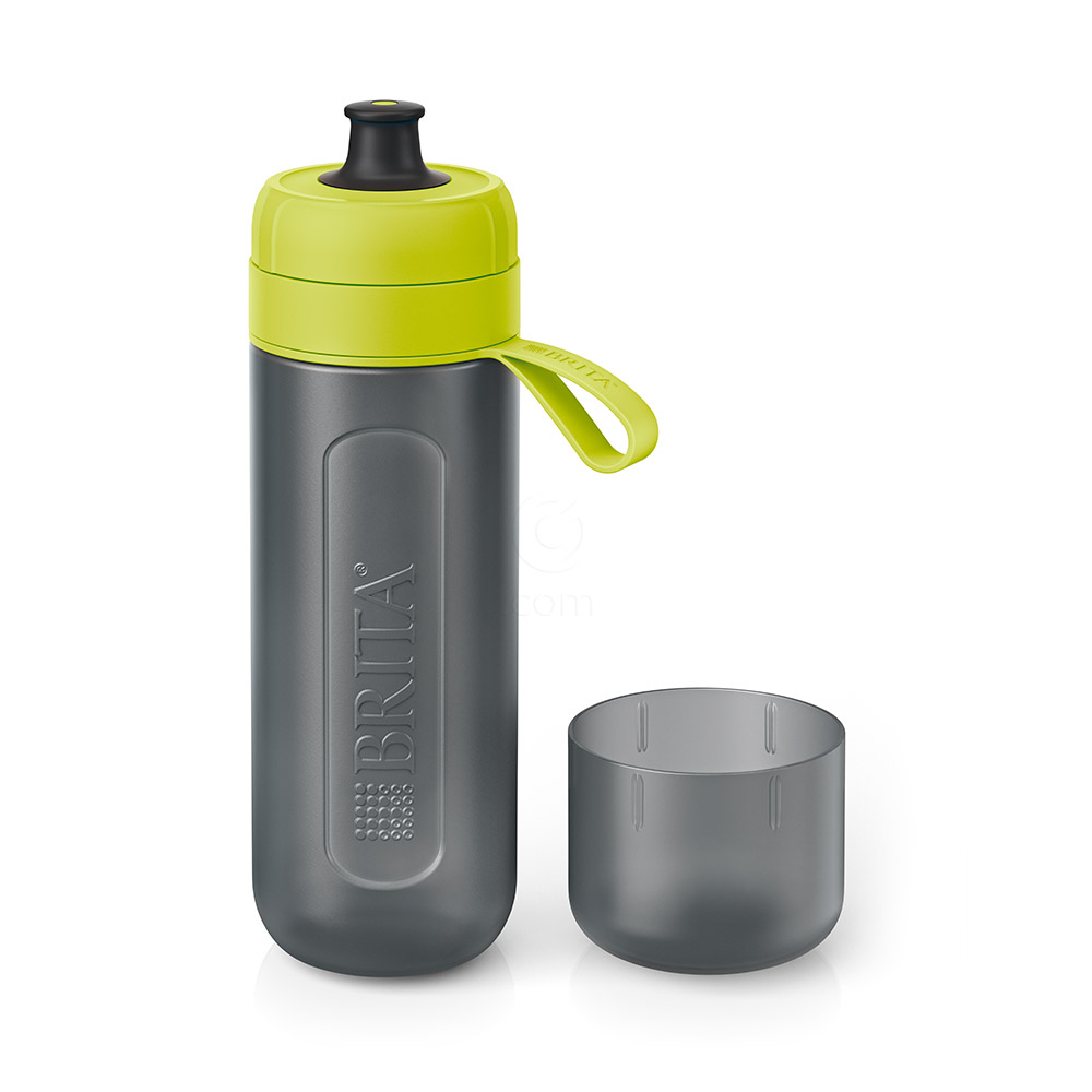 Brita Fill&Go Active, plastenka za filtriranje vode - limeta (0,6 l)