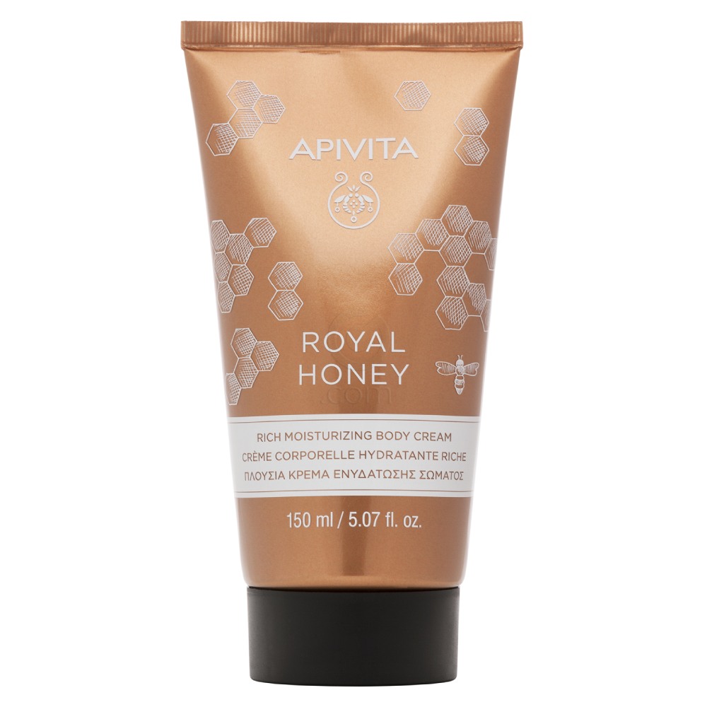 Apivita Royal Honey, bogata vlažilna krema za telo (150 ml)
