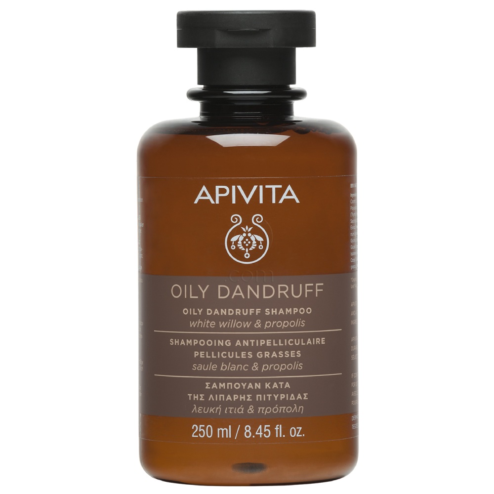 Apivita, šampon proti mastnem prhljaju (250 ml)