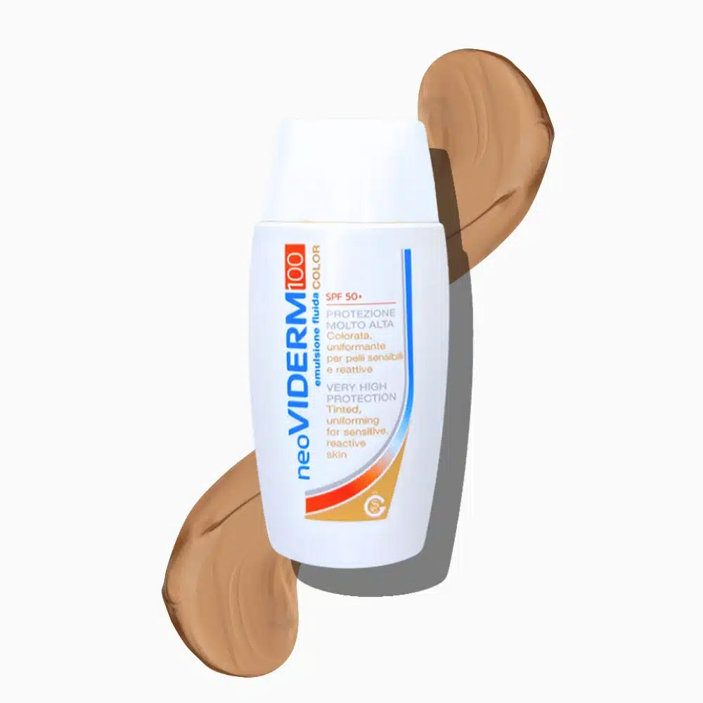 neoVIDERM 100 Color, obarvana emulzija za zaščito kože pred soncem - ZF 50+ (50 ml)