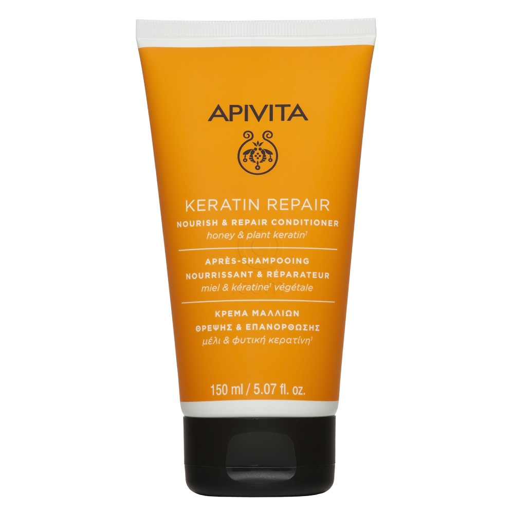 Apivita, balzam s keratinom za suhe in poškodovane lase (150 ml)