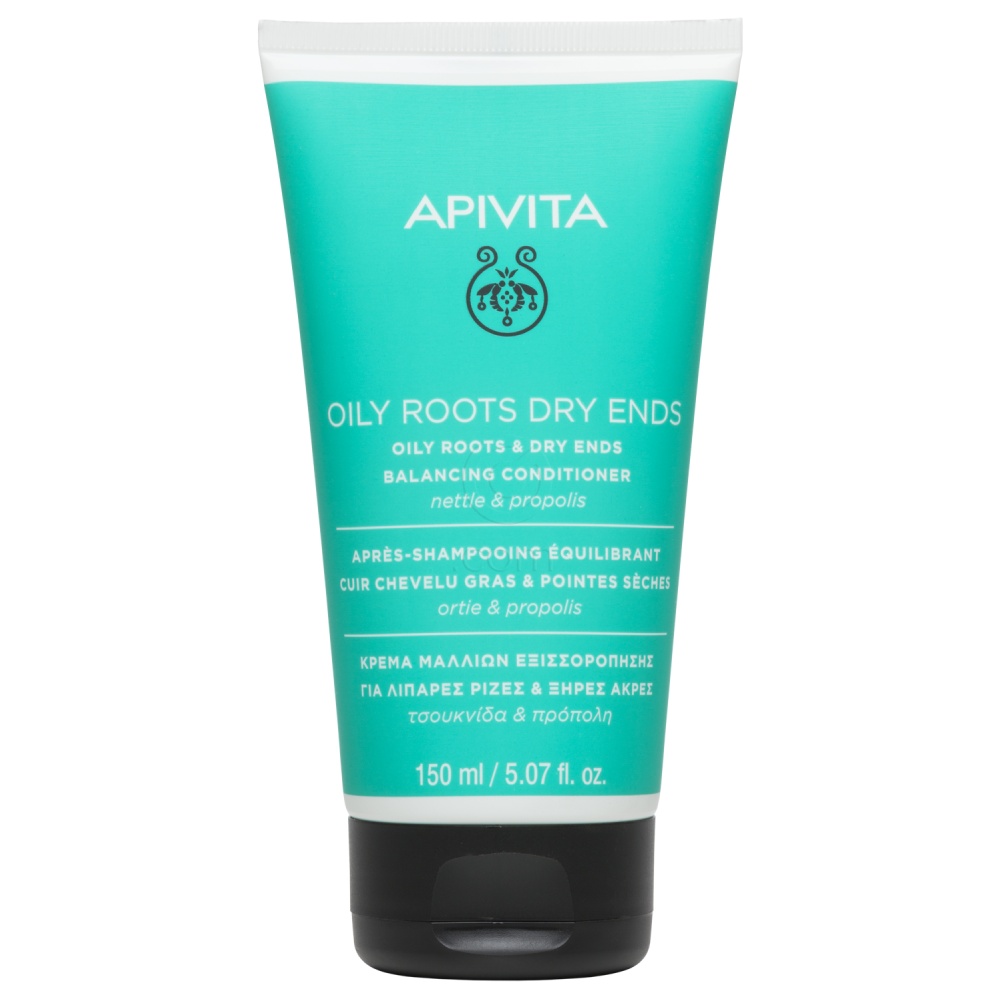 Apivita, balzam za mastno lasišče in suhe konice (150 ml)