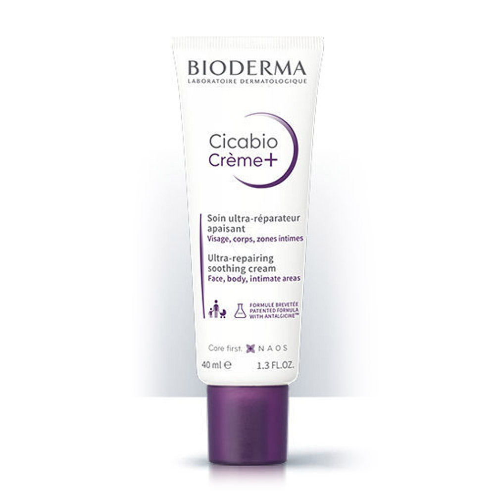 Bioderma Cicabio Creme+, izjemno obnavljajoča in pomirjujoča krema (40 ml) 