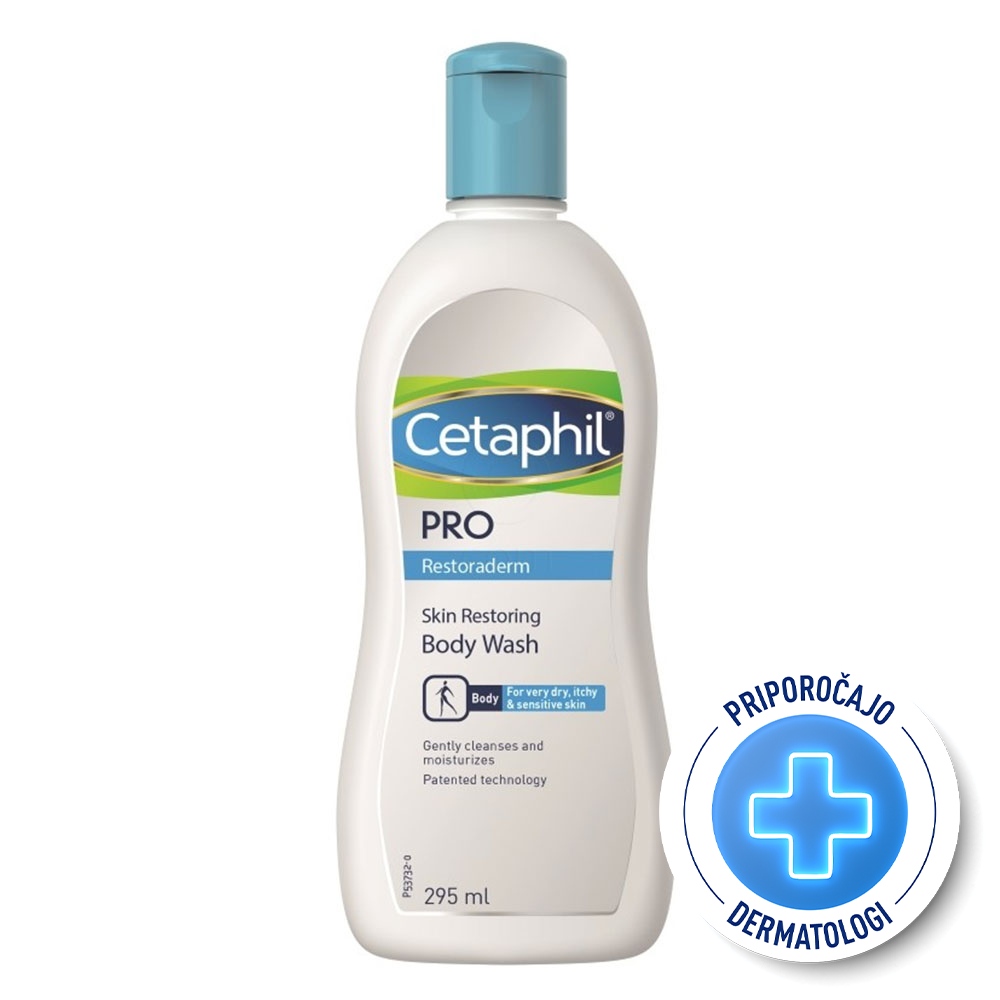 Cetaphil PRO Restoraderm Body Wash, krema za tuširanje ki obnavlja kožo (295 ml)